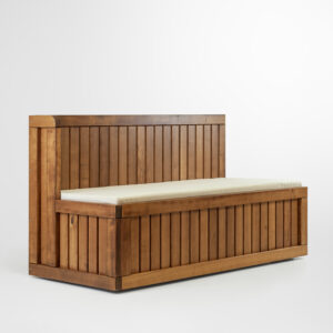 banquette sur mesure terrasse restaurant