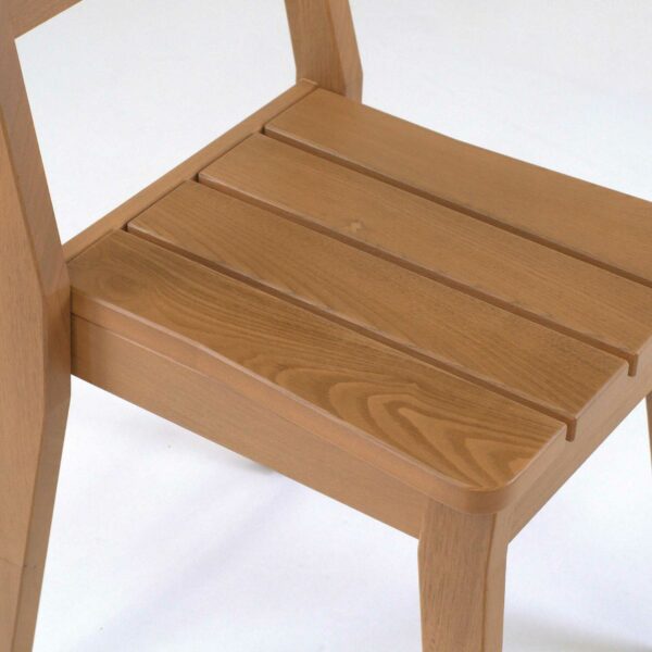 Chaise de table azur confort - detail