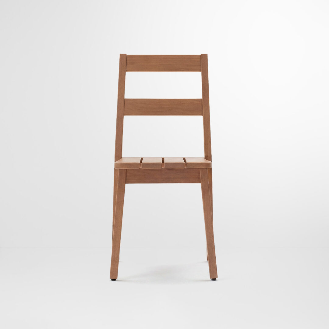 Chaise de table azur confort-face