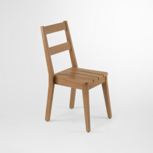 Chaise de table azur confort - perspective