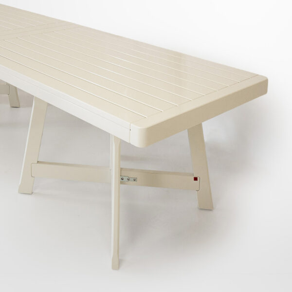grande table repas exterieure 12 personnes 300x100 azur confort