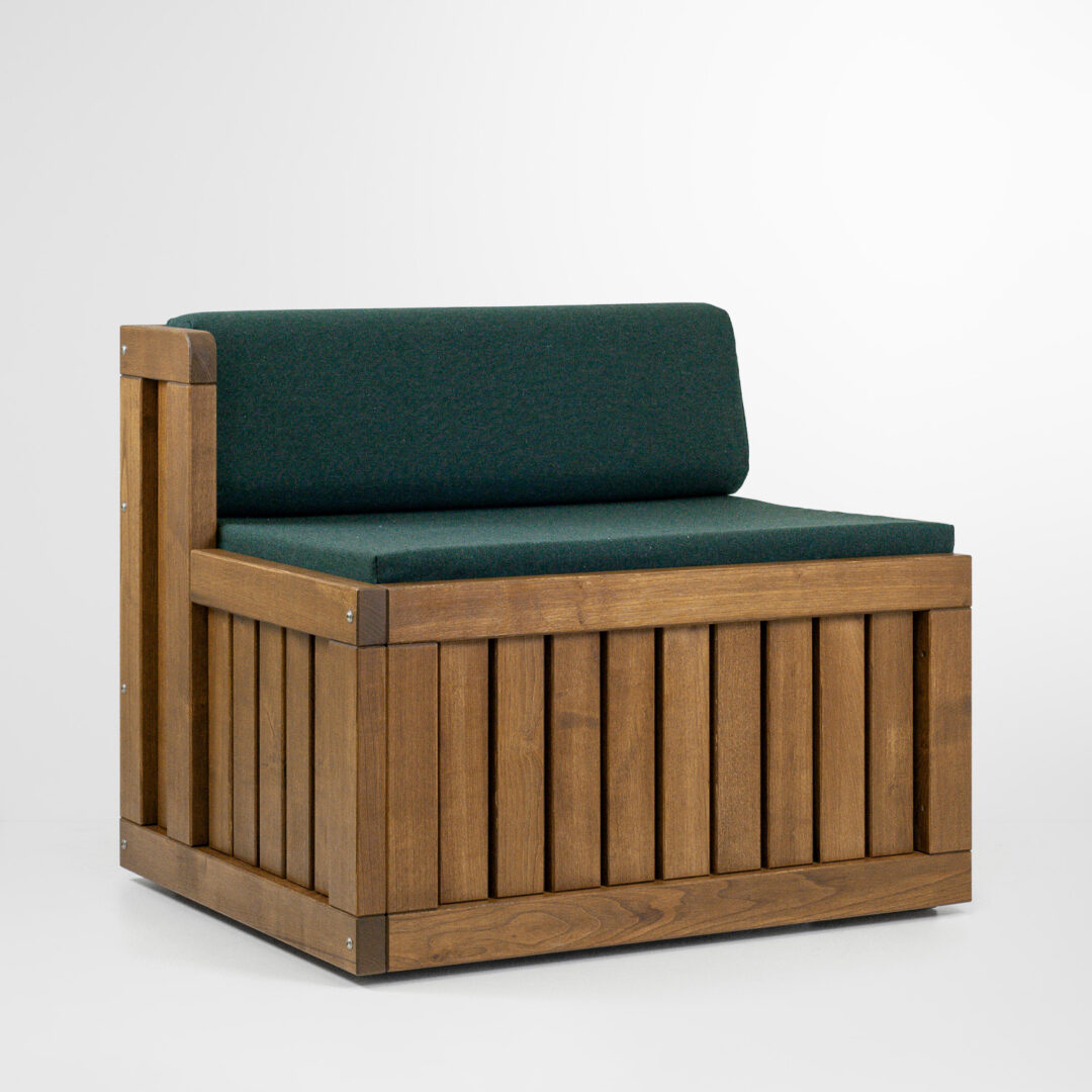 banquette sur mesure module terrasse alpes