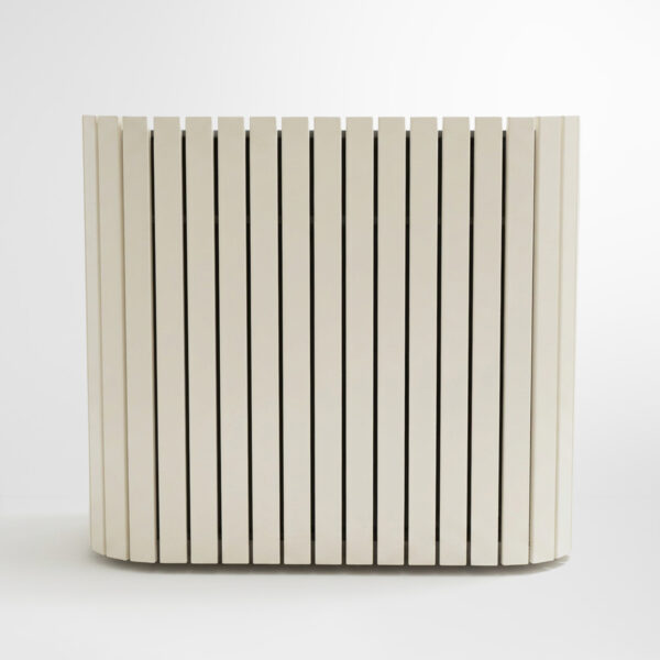 comptoir accueil bois rangement 130cm restauration hotellerie