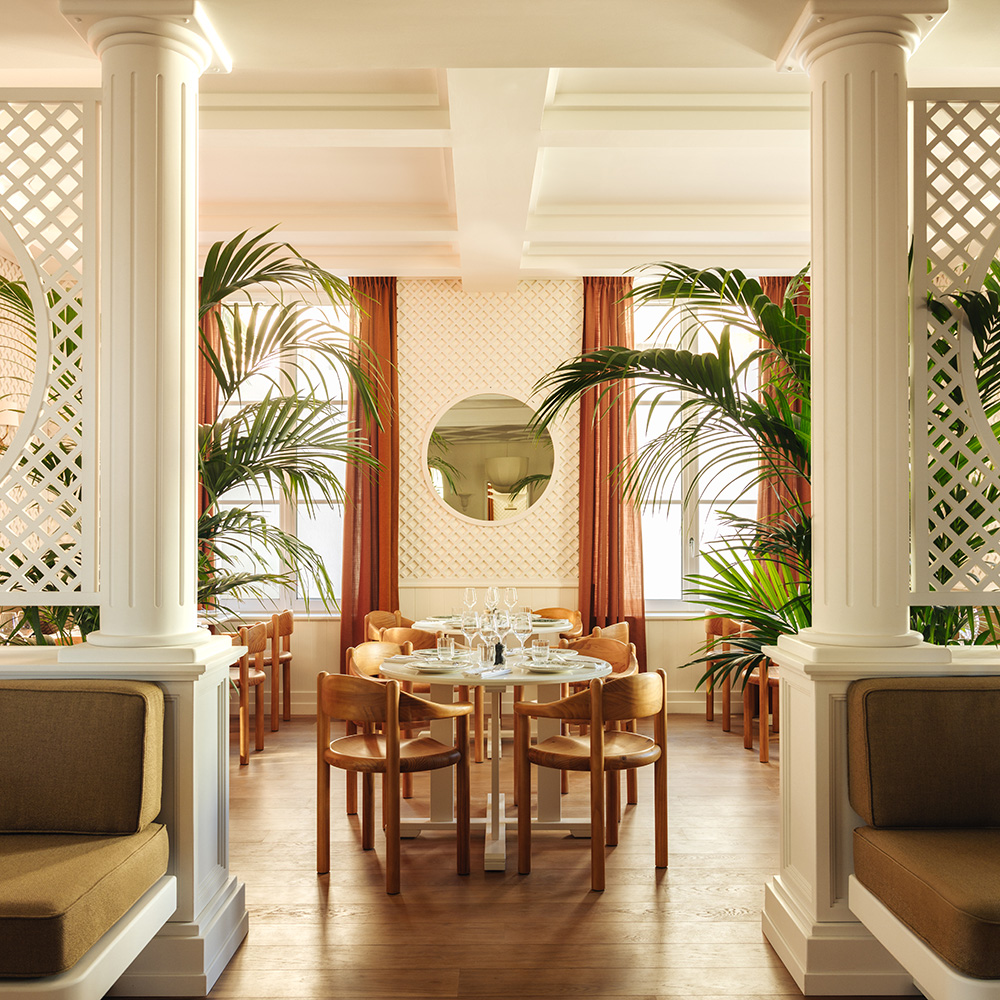 Casadelmar table rose poudre ESTIU Azur Confort 